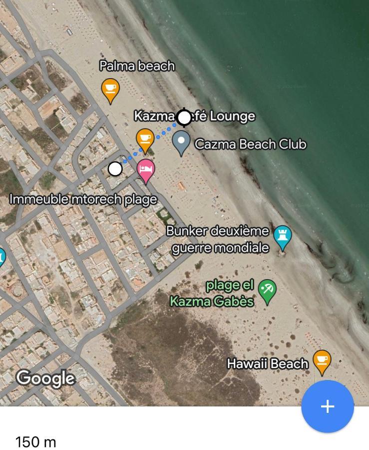 Dar Almasyaf, Maison Bord De Mer Gabes Exterior foto